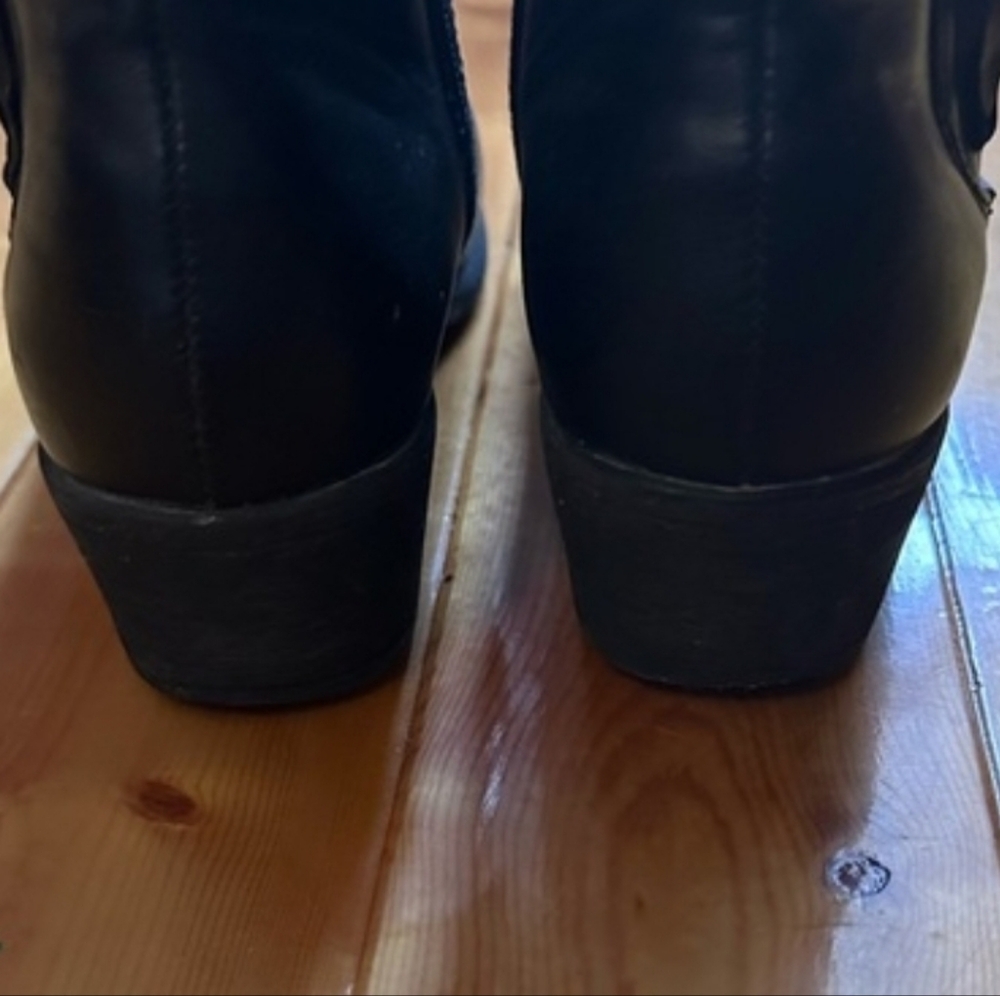 Streetwear Society Black Ankle Boots - size 7 - Picture 4 of 5
